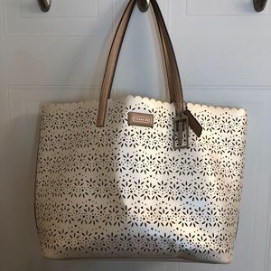 Coach Eyelet Metro Tote and Wristlet